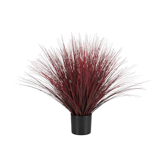 3ft. Potted Red Foliage Artificial Plant